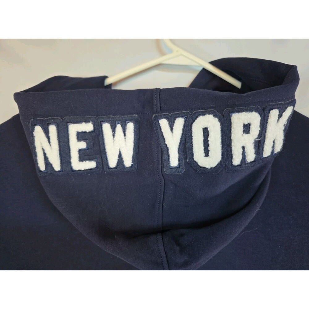 New York Yankees Baseball Navy Pro Standard Embroidered Hoodie Sweatshirt 3XL - Picture 7 of 15